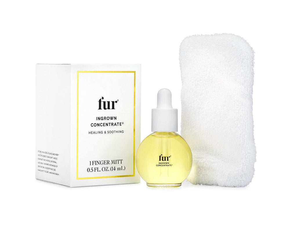 Fur Ingrown Concentrate: Exfoliating Oil Kit for Smoother Hair and Skin (0.5 fl oz)