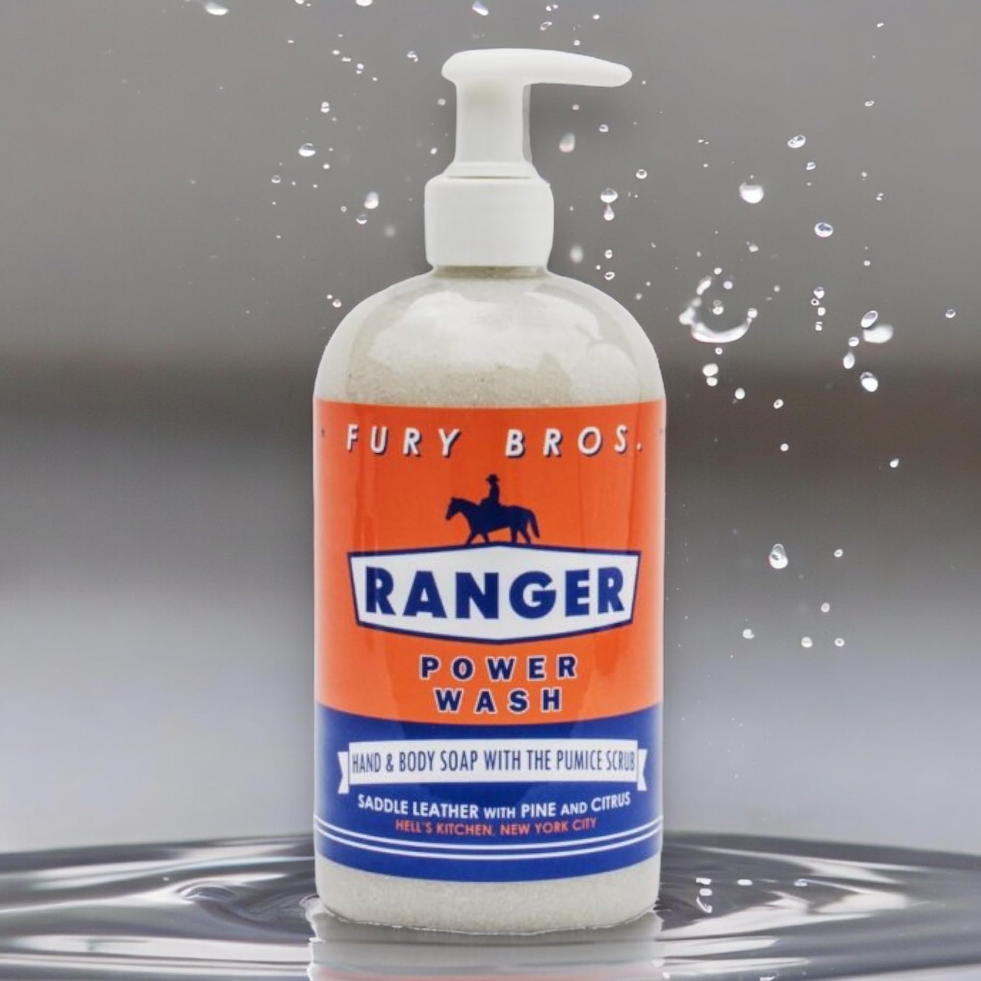 FURY BROS. Premium Power Wash – Ranger: Saddle Leather, Pine & Citrus | 16 oz