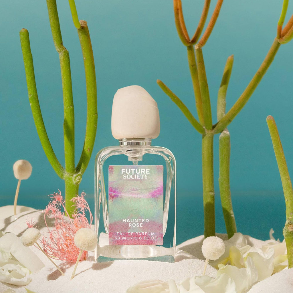 Future Society Haunted Rose Perfume – Smoky Floral EDP with Pepper, Rose, Amber & Sandalwood | 50ml