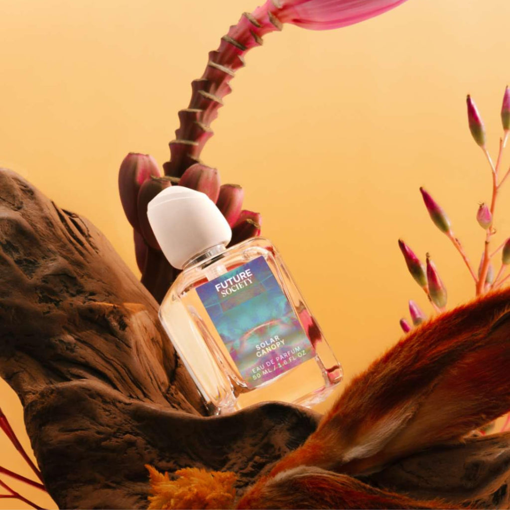 Future Society Solar Canopy Perfume – Rich Fruity Floral EDP with Bergamot, Rose & Vetiver | 50ml