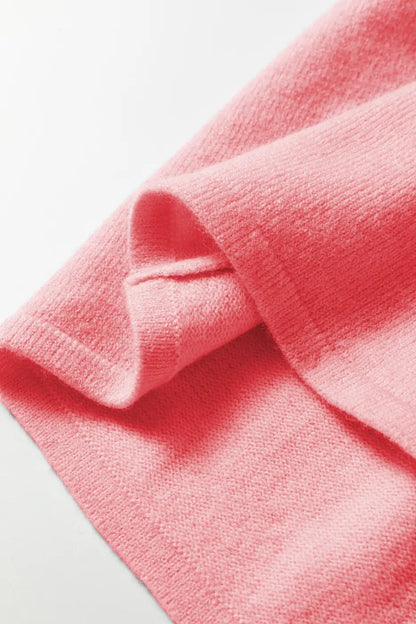 Pastel Fuzzy Knit Boxy Cardigan Women UK