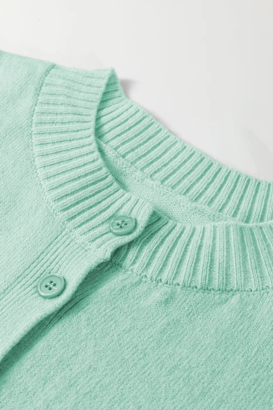 Pastel Fuzzy Knit Boxy Cardigan Women UK