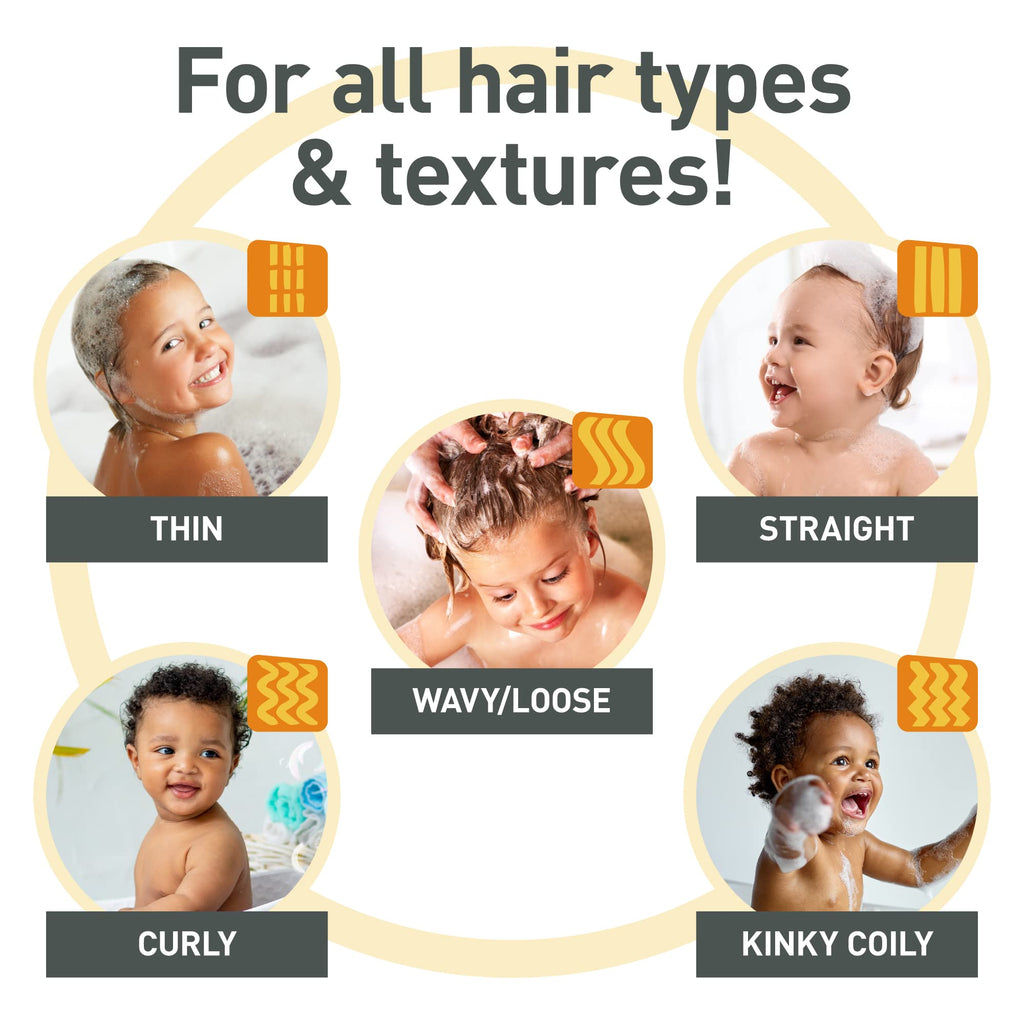 FuzzyDuck Kids Tear-Free Shampoo & Body Wash – Aloe, Honey & Sea Botanicals (8oz)