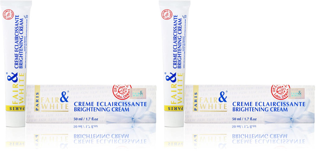 F&W Original Skin Brightening Cream by Fair and White – 1.7 Fl oz / 50 g (Pack of 2)