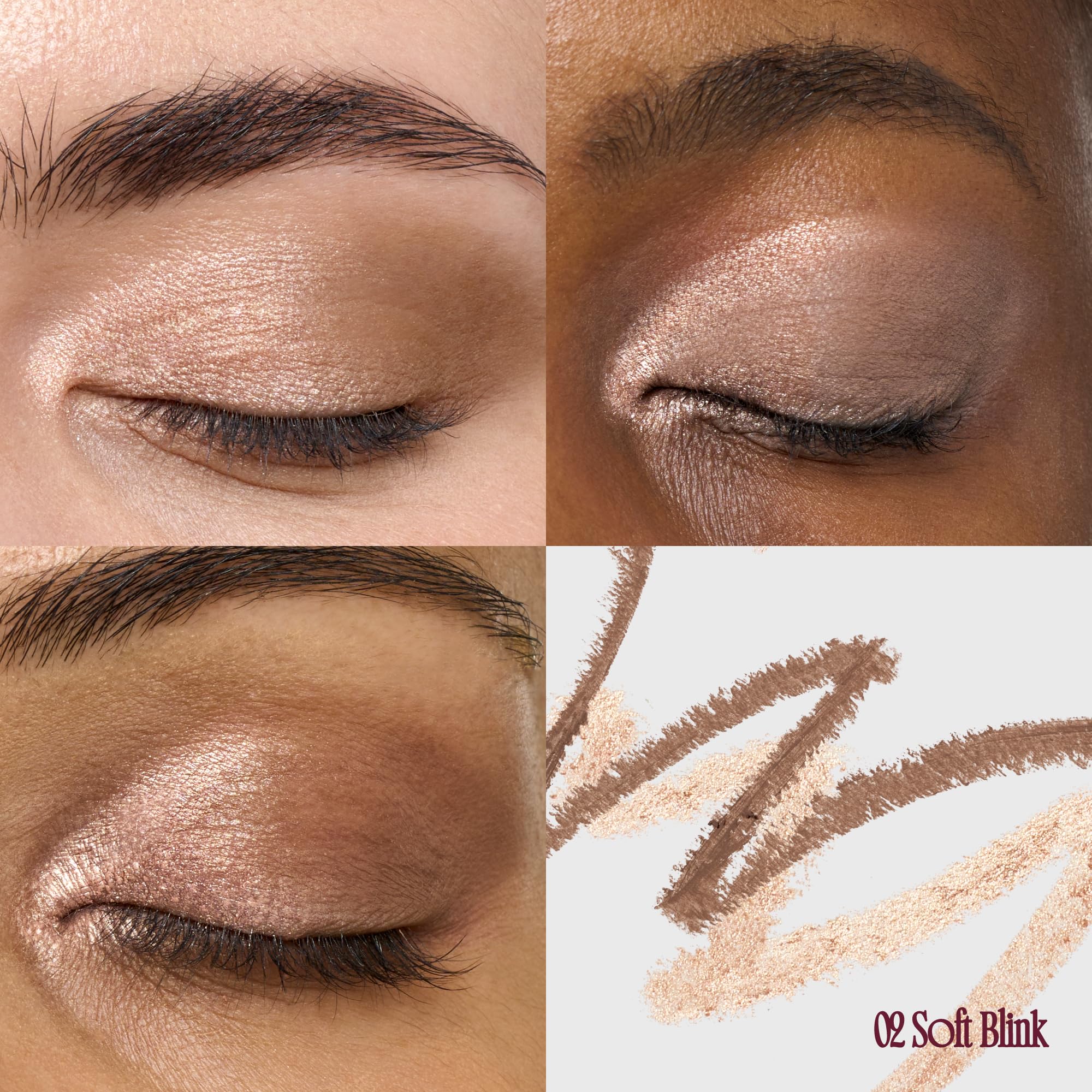 Fwee Long-Lasting Dual Coloring Stick Eye Shadow – Soft Blink in Gloden Beige Shimmer (Crease-Proof, Dual-Ended, 1.2g)
