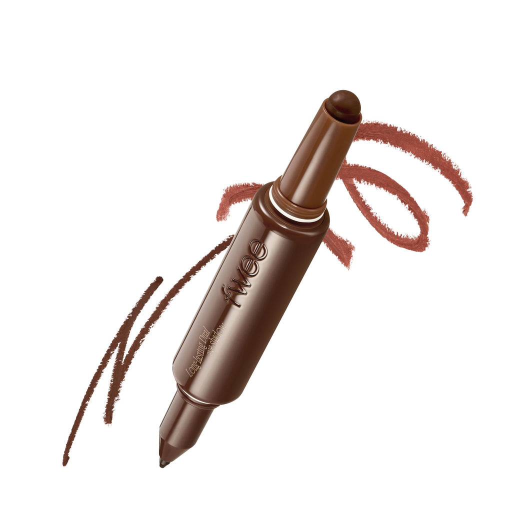 fwee Long Lasting Dual Coloring Lip Liner – Chocolate Box 1.2g (Dual-Ended)