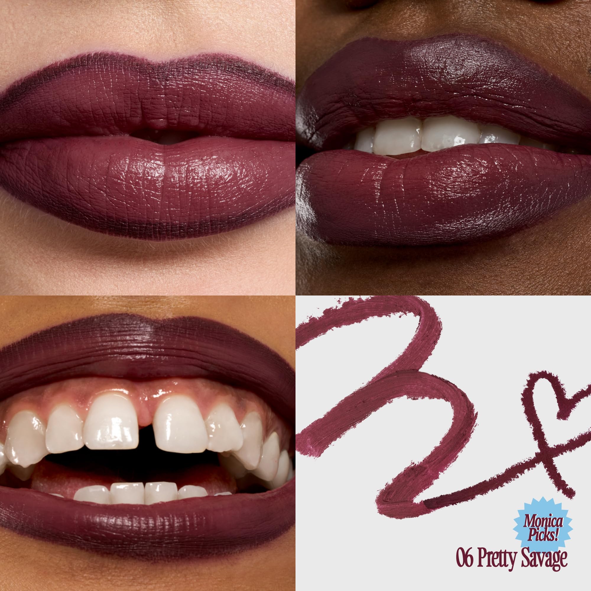 fwee Pretty Savage Dual-Color Lip & Cheek Stick – Long-Wear Lip Liner (1.2g)
