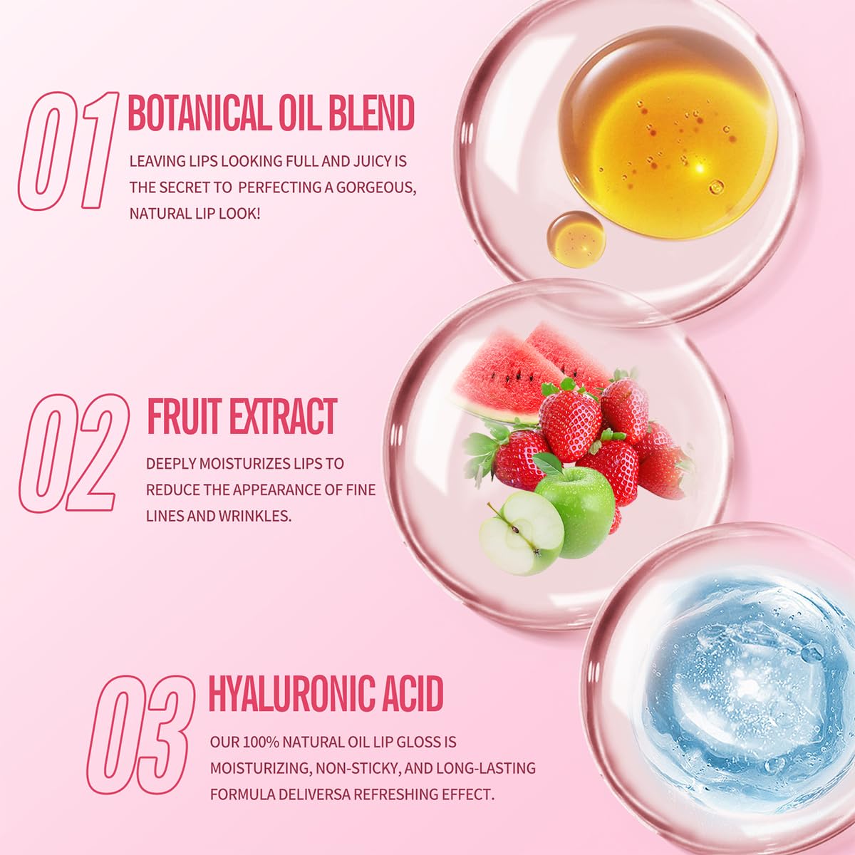FYEBOO Fruit Lip Mask Set – Overnight Hydration with Honey & Vitamin E (8 Flavors)