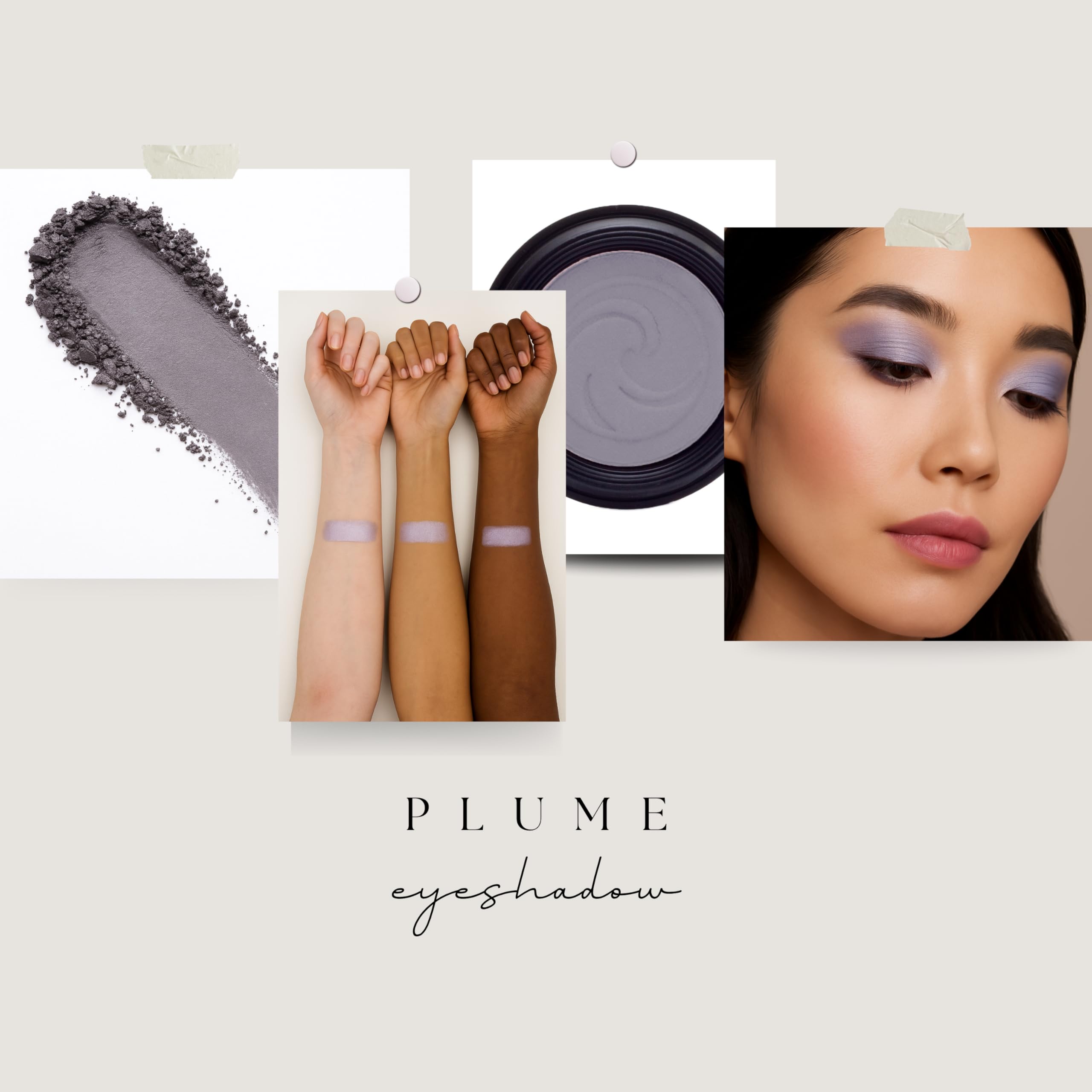 Gabriel Cosmetics Eye Shadow Natural Plume – Velvet Matte, Vegan & Cruelty-Free