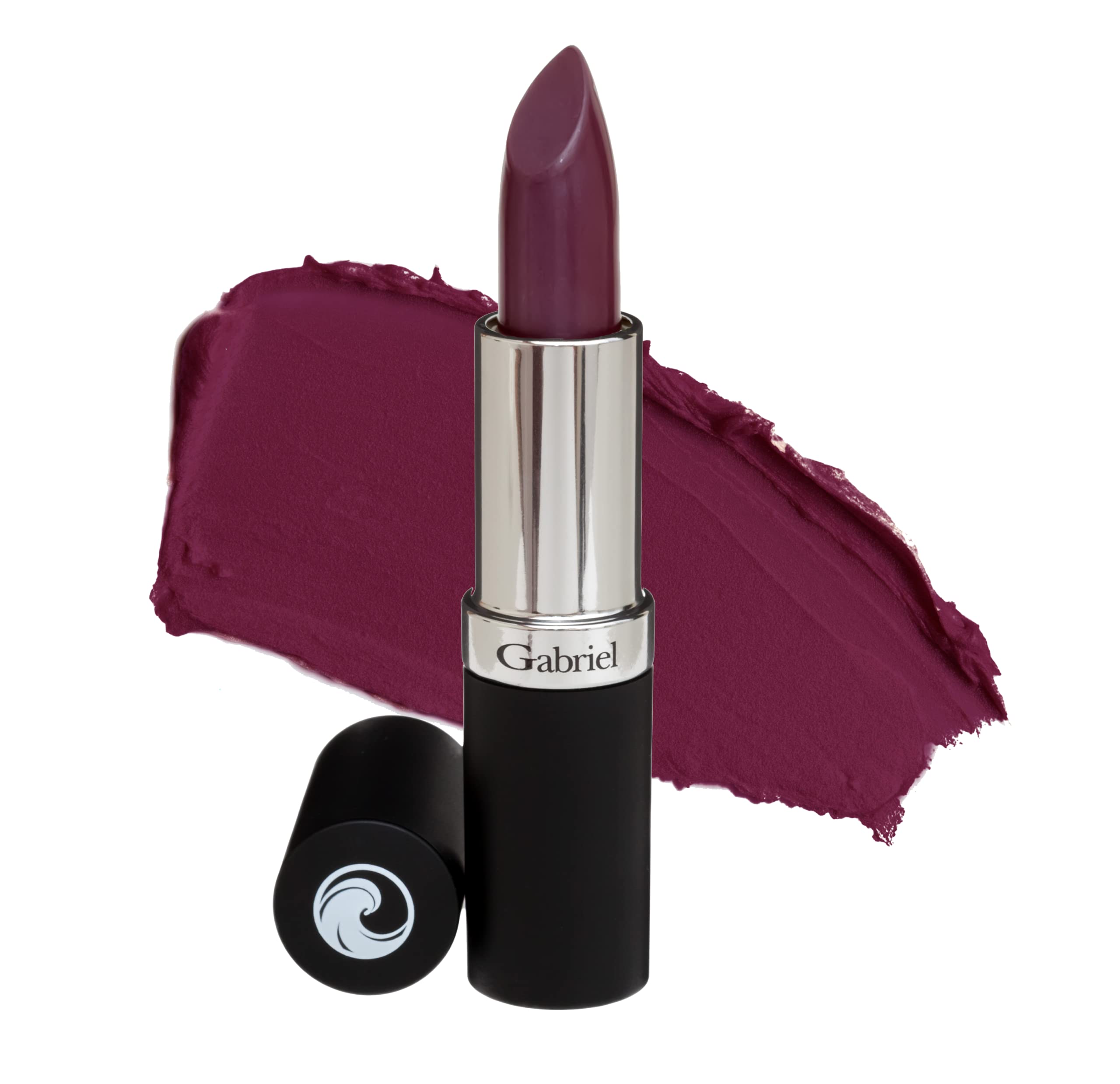 Gabriel Cosmetics Lipstick Meritage Dark Wine / Cool Creme – Natural, Vegan, Paraben-Free, Non-GMO | 0.13 oz