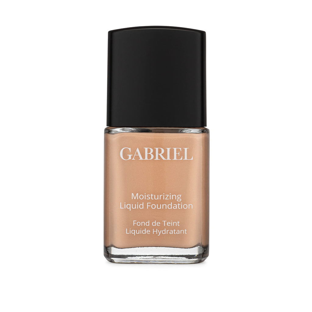 Gabriel Cosmetics Liquid Foundation – Organic Formula, 1 fl oz, Cream Beige