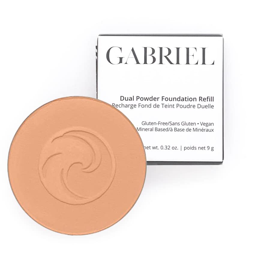 Gabriel Cosmetics Paraben Free Vegan Mineral Powder – Matte Finish, Olive Refill