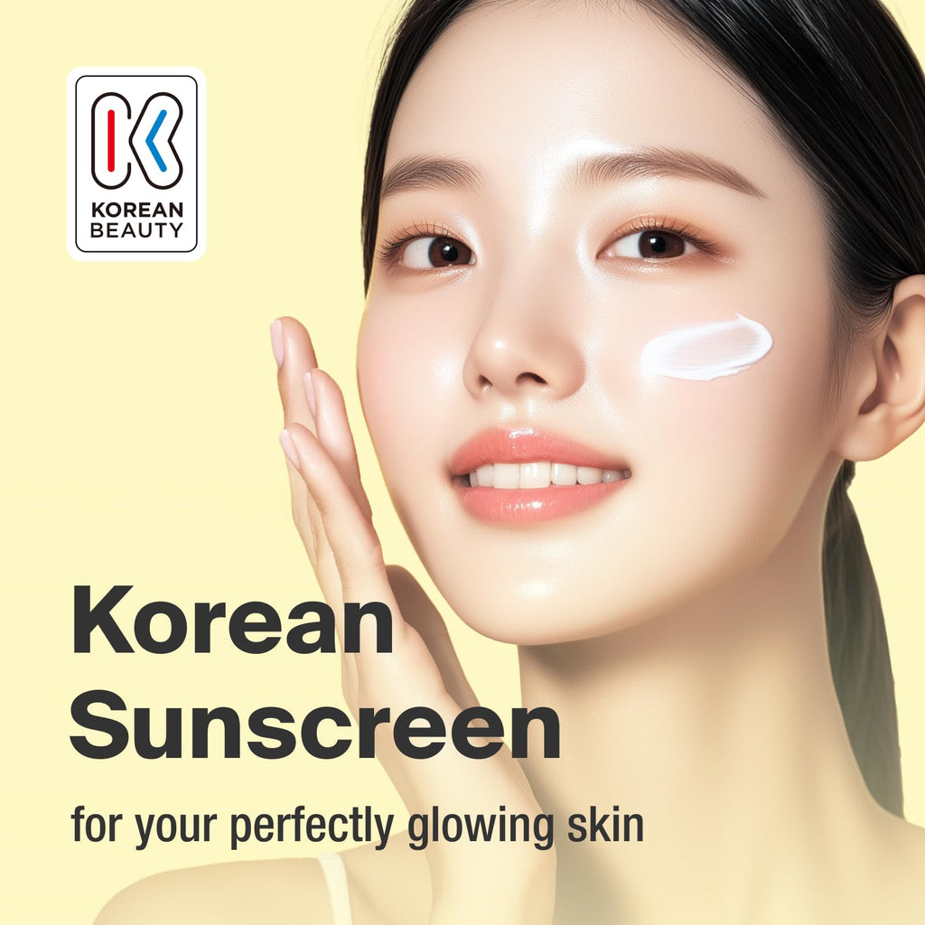 GANGNAM GLOW CICA SUN MILK SPF 50 — Dewy, Invisible Sunscreen with Cica & Niacinamide