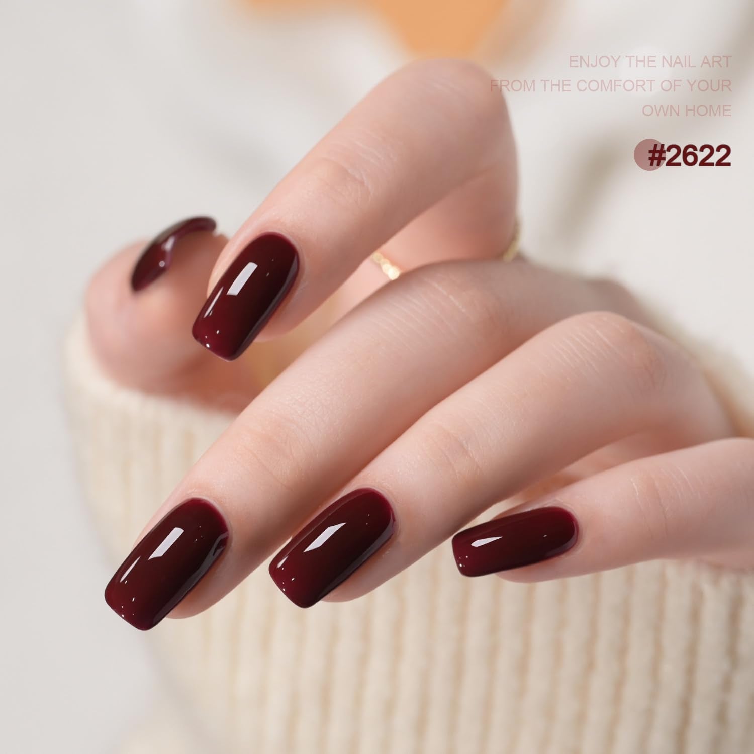GAOY 42 Pcs Gel Nail Polish Kit – 39 Colors Plus Glossy & Matte Top Coats + Base Coat