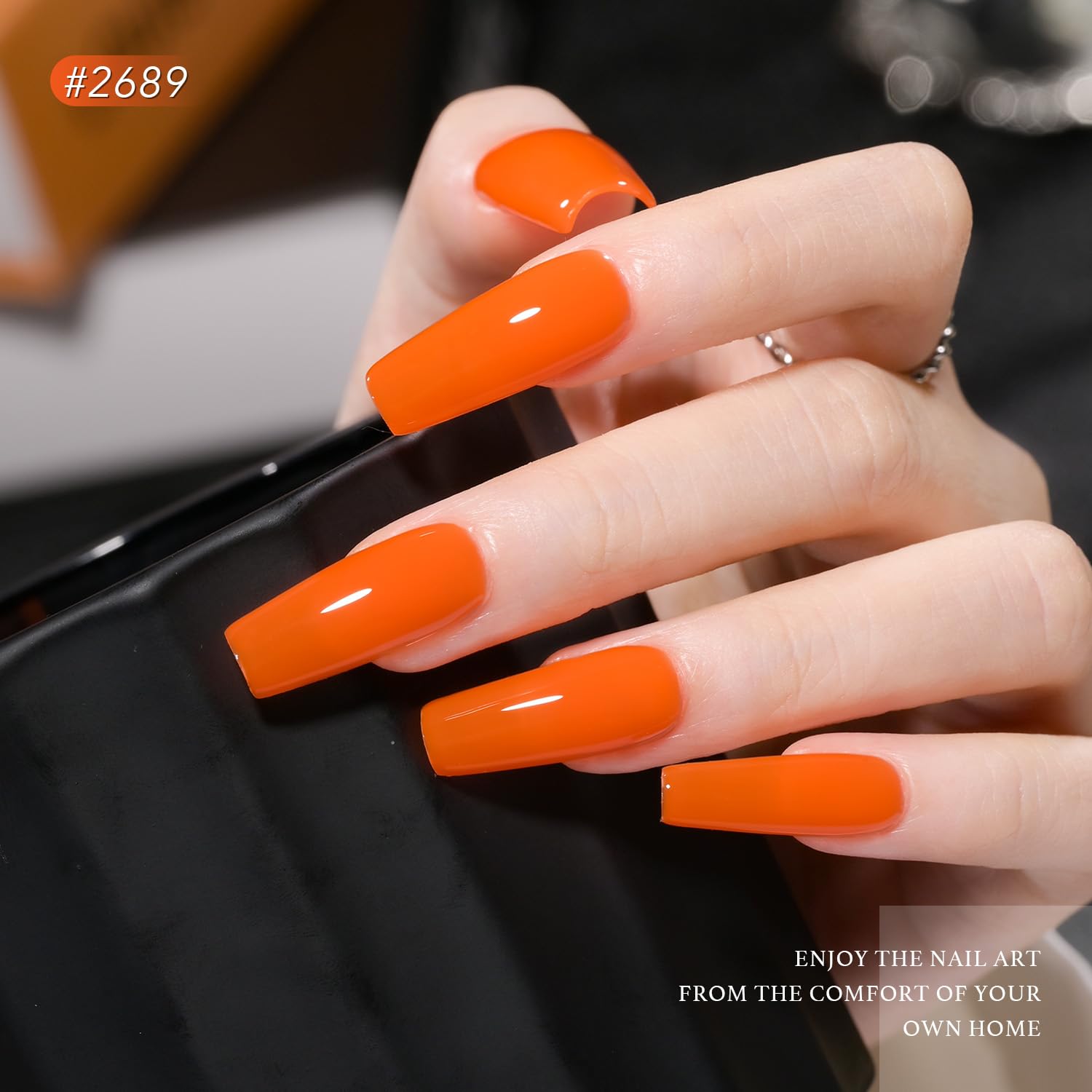 GAOY 42 Pcs Gel Nail Polish Kit with Neon Colors & Top Coats – DIY Manicure at Home