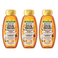 Garnier Whole Blends Argan & Camellia Illuminating Shampoo for Silky Shine – 12.5 fl oz, 3-Pack (Packaging May Vary)