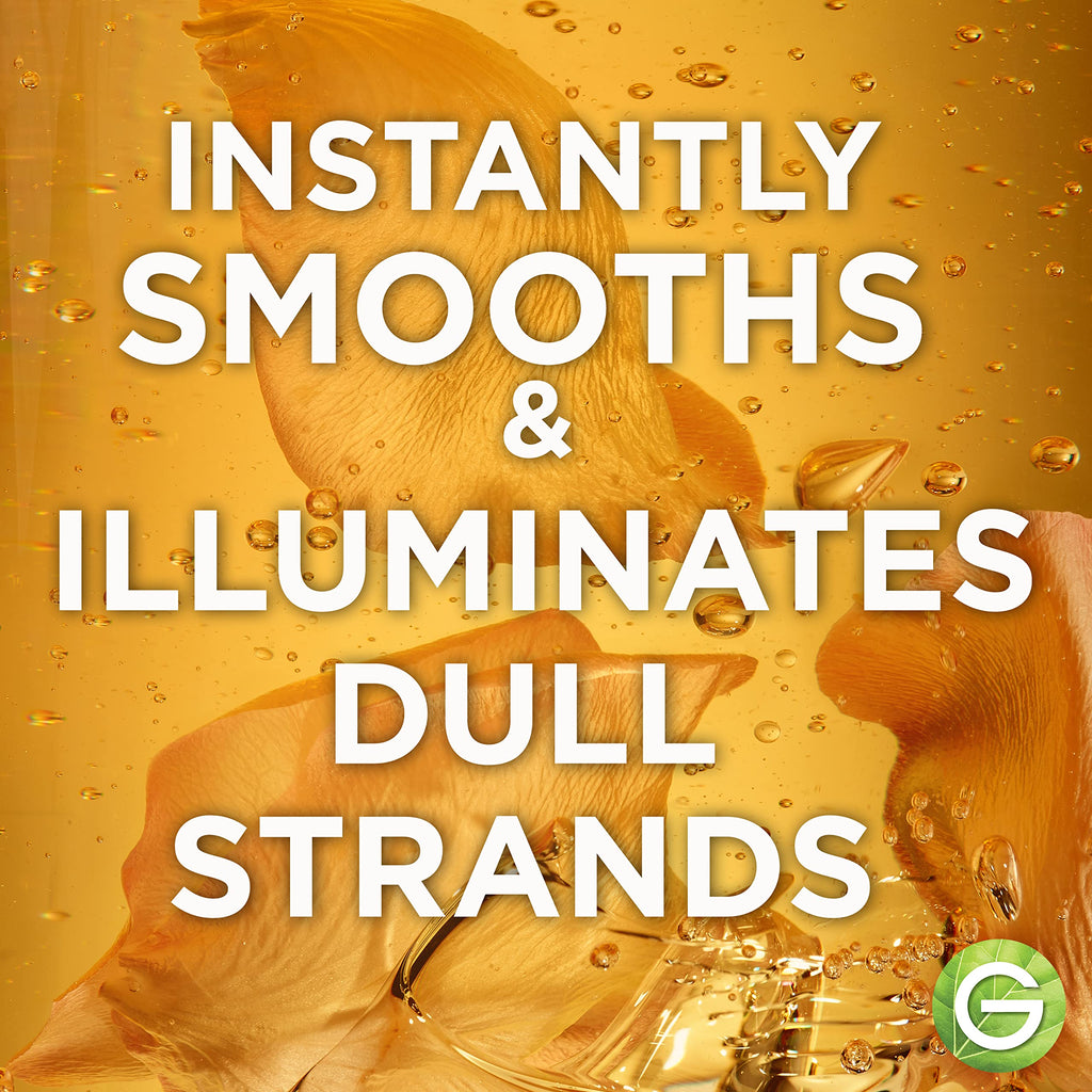 Garnier Whole Blends Argan & Camellia Illuminating Shampoo for Silky Shine – 12.5 fl oz, 3-Pack (Packaging May Vary)