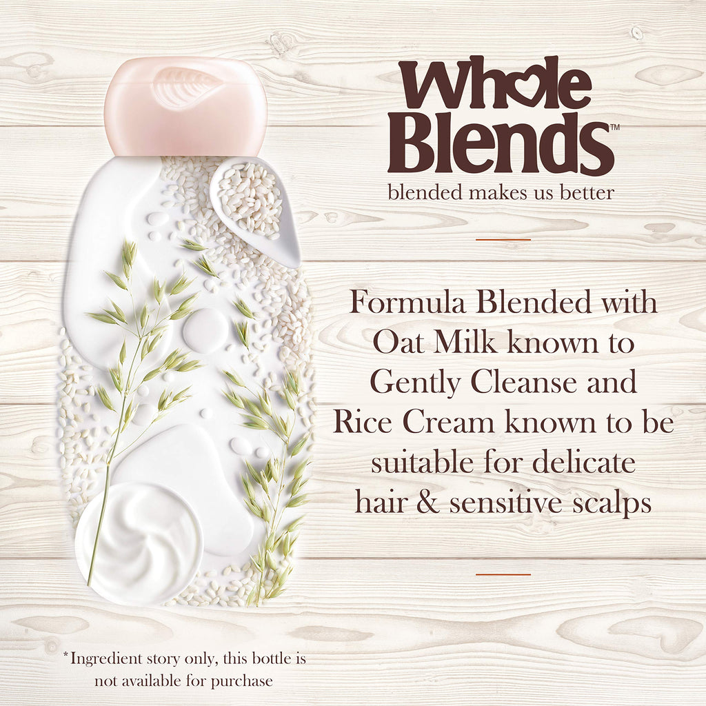 Garnier Whole Blends Gentle Shampoo Oat Delicacy for Sensitive Scalp – Weightless Hydration