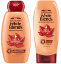 Garnier Whole Blends Maple Remedy Shampoo & Conditioner Set – Vegan, Paraben-Free, 12.5 fl oz per bottle