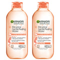 Garnier SkinActive Gentle Peeling Micellar Water – 1% PHA & Glycolic Acid, Exfoliating Cleanser & Makeup Remover (2 Pack)