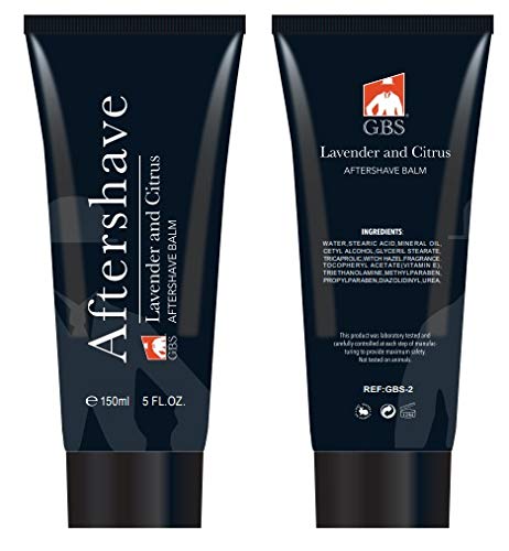G.B.S After Shave Balm Lavender/Citrus, 5-Ounce – Barber Tested & Approved