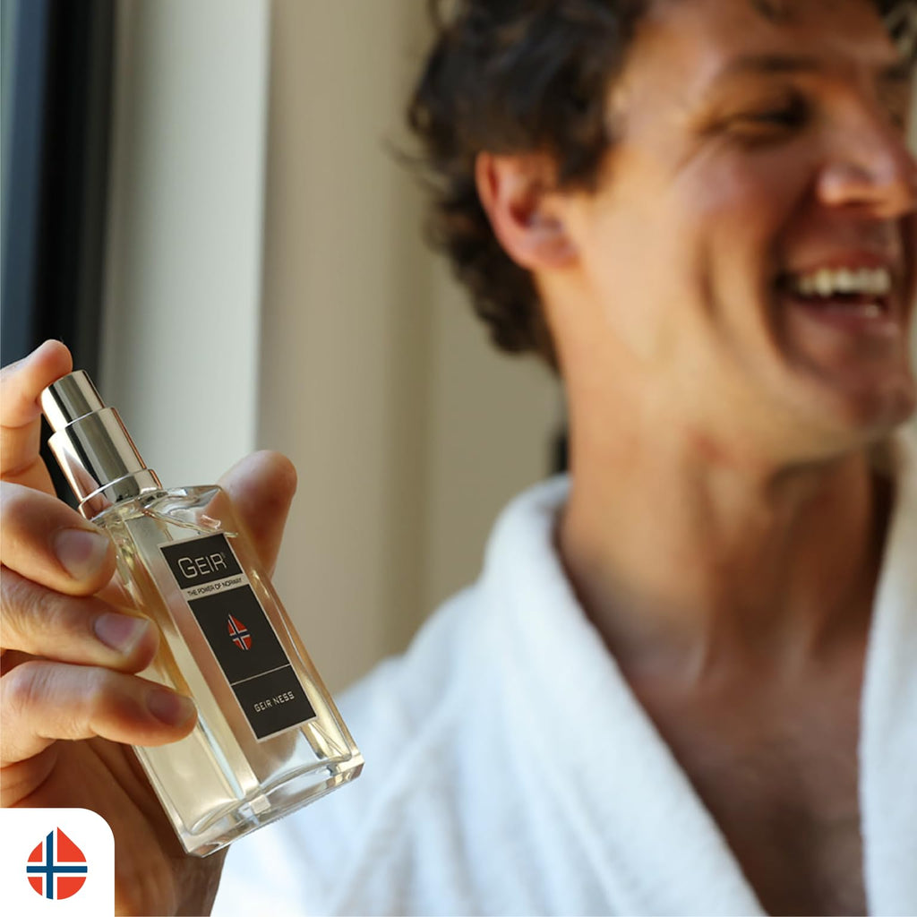Geir Ness Eau de Parfum Spray for Men – Long-Lasting Fresh, Cool Scent (3.4 oz)