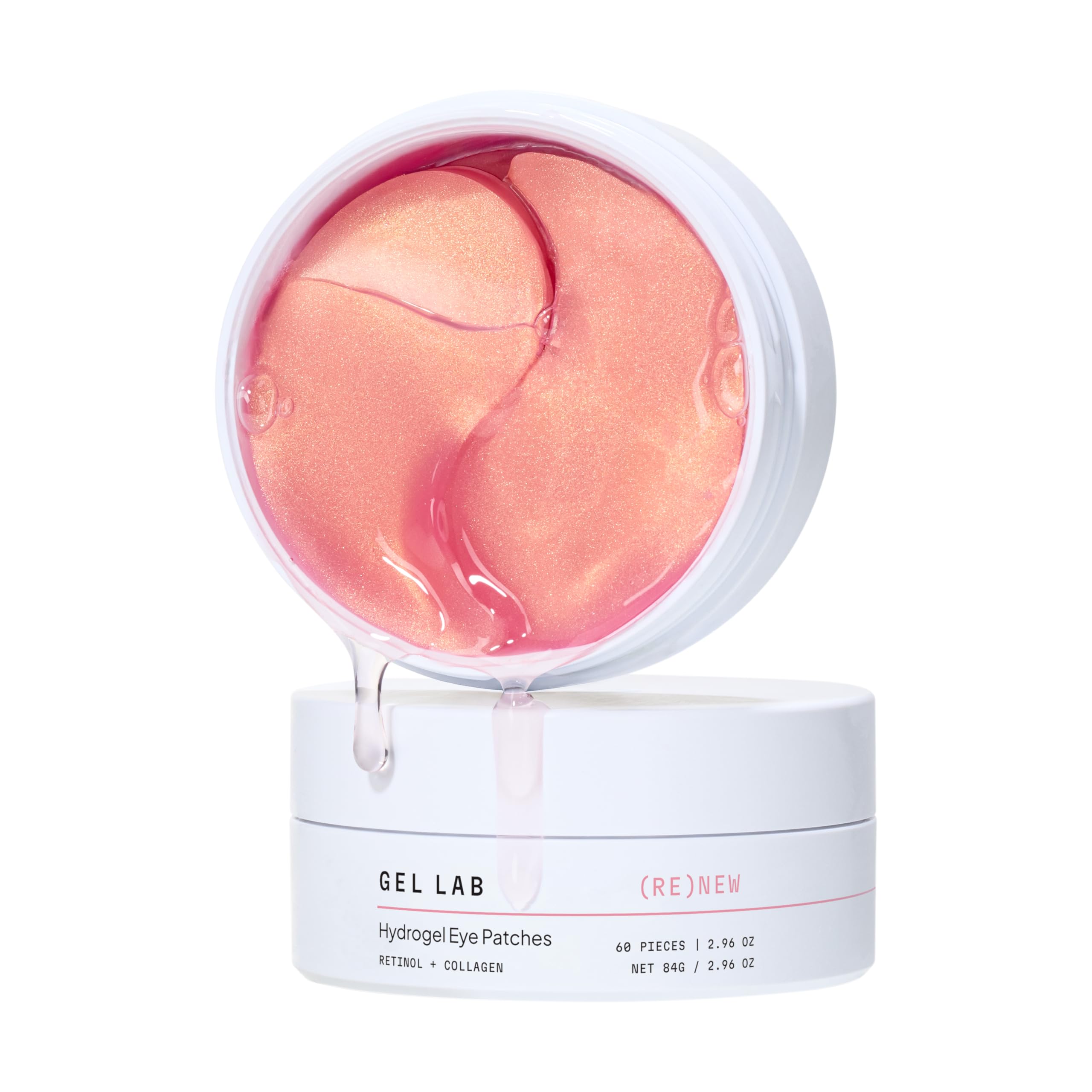 Gel Lab Renew Retinol & Collagen Under Eye Patches – Hydrating Korean Skincare