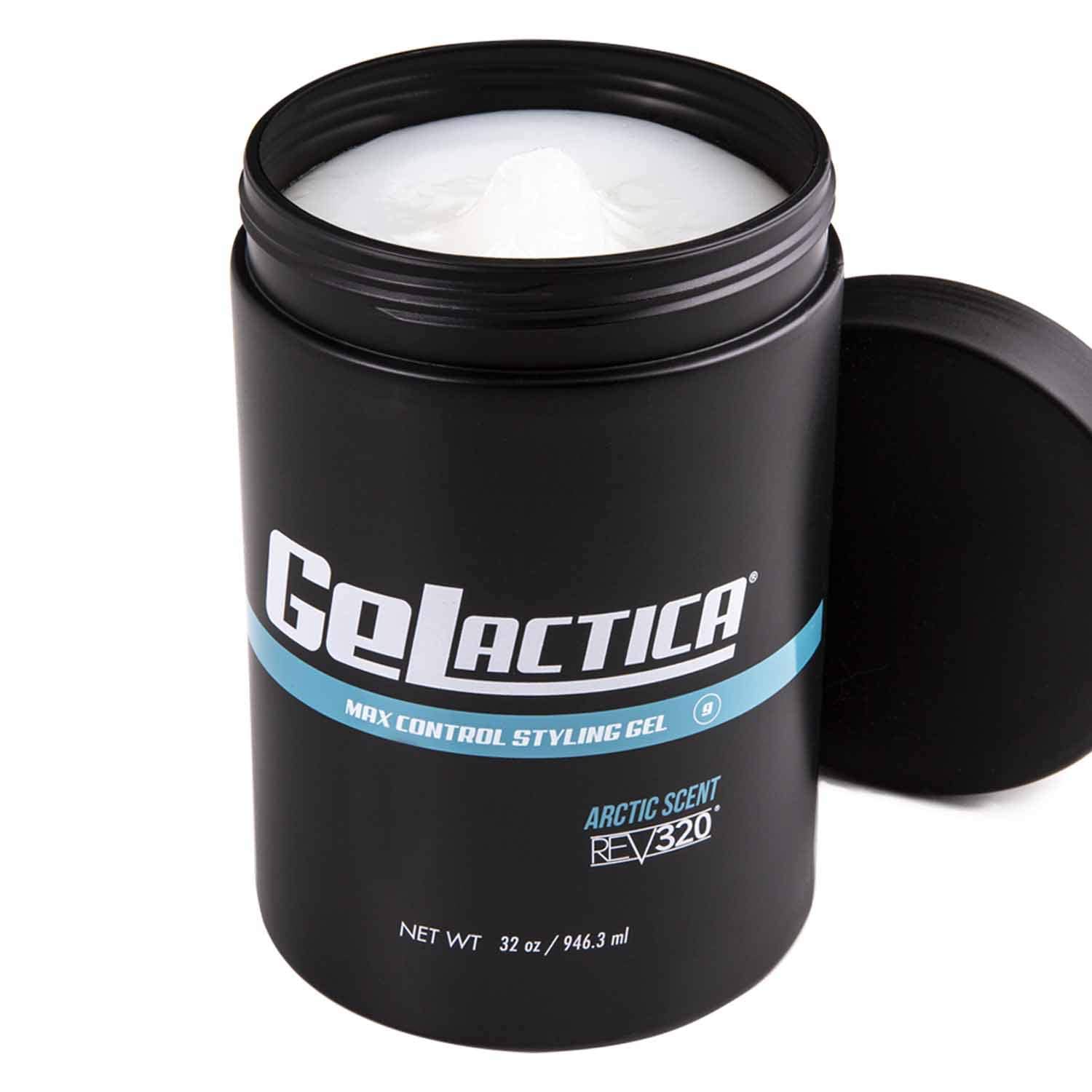 Gelactica Rev320: Alcohol-Free Men’s Hair Gel with Strong Hold & Shine