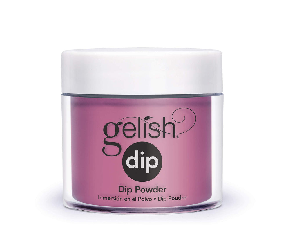 Gelish Going Vogue Dip Powder – Pink Nail Dip, High Shine & Chip-Resistant, 0.8 oz