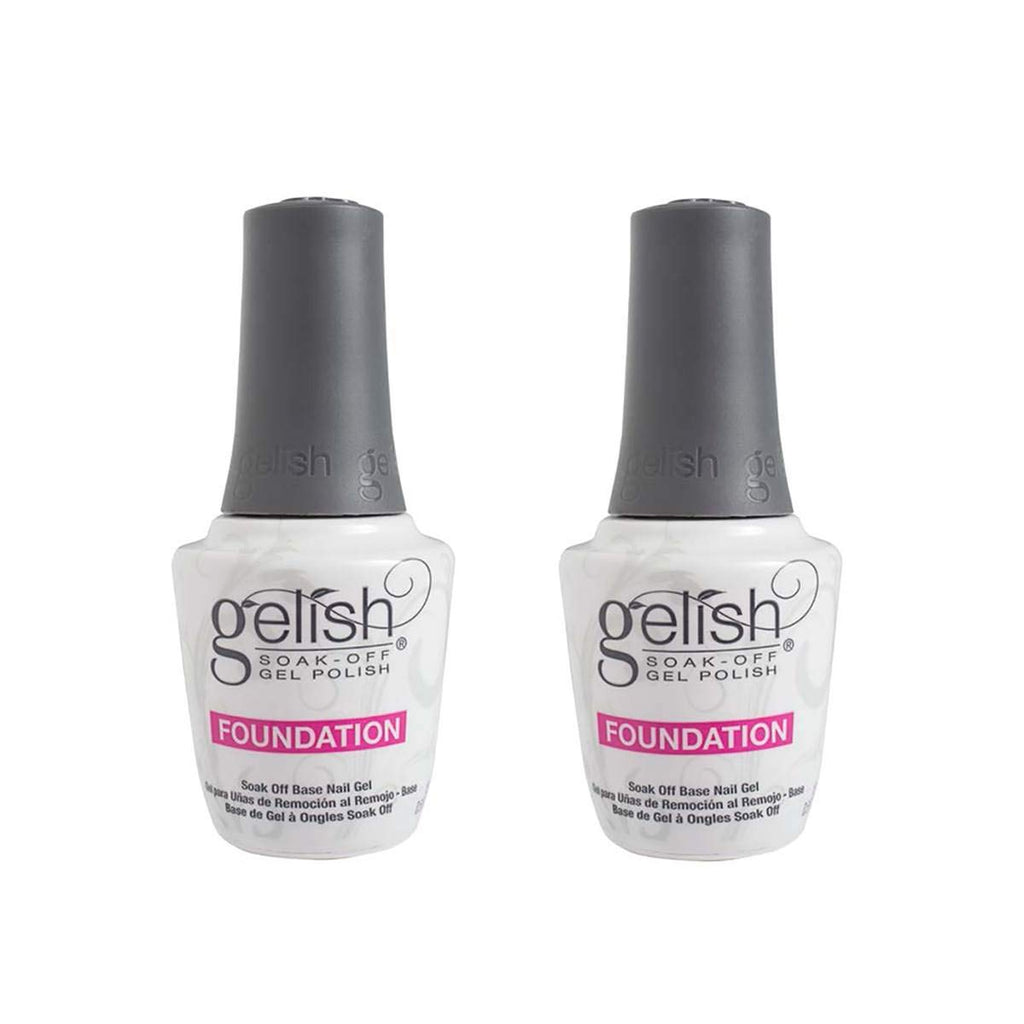 Gelish Harmony 0.5 oz Soak-Off Foundation Gel Base Coat – 2 Pack