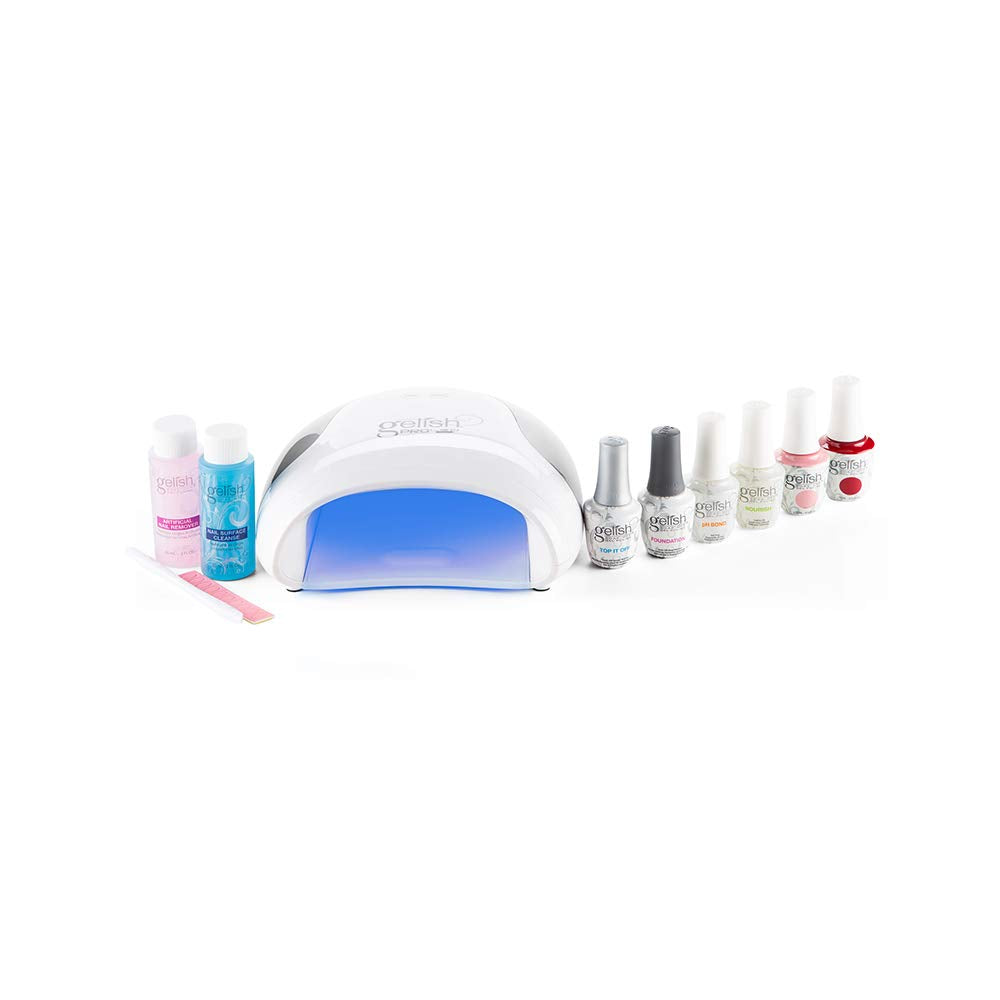 Gelish Pro Kit with Pro LED Light – Complete Gel Nail System for At-Home Manicures