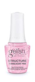 Gelish Brush On Structure Gel – Self-Leveling, Strengthening Nails (Translucent Pink)