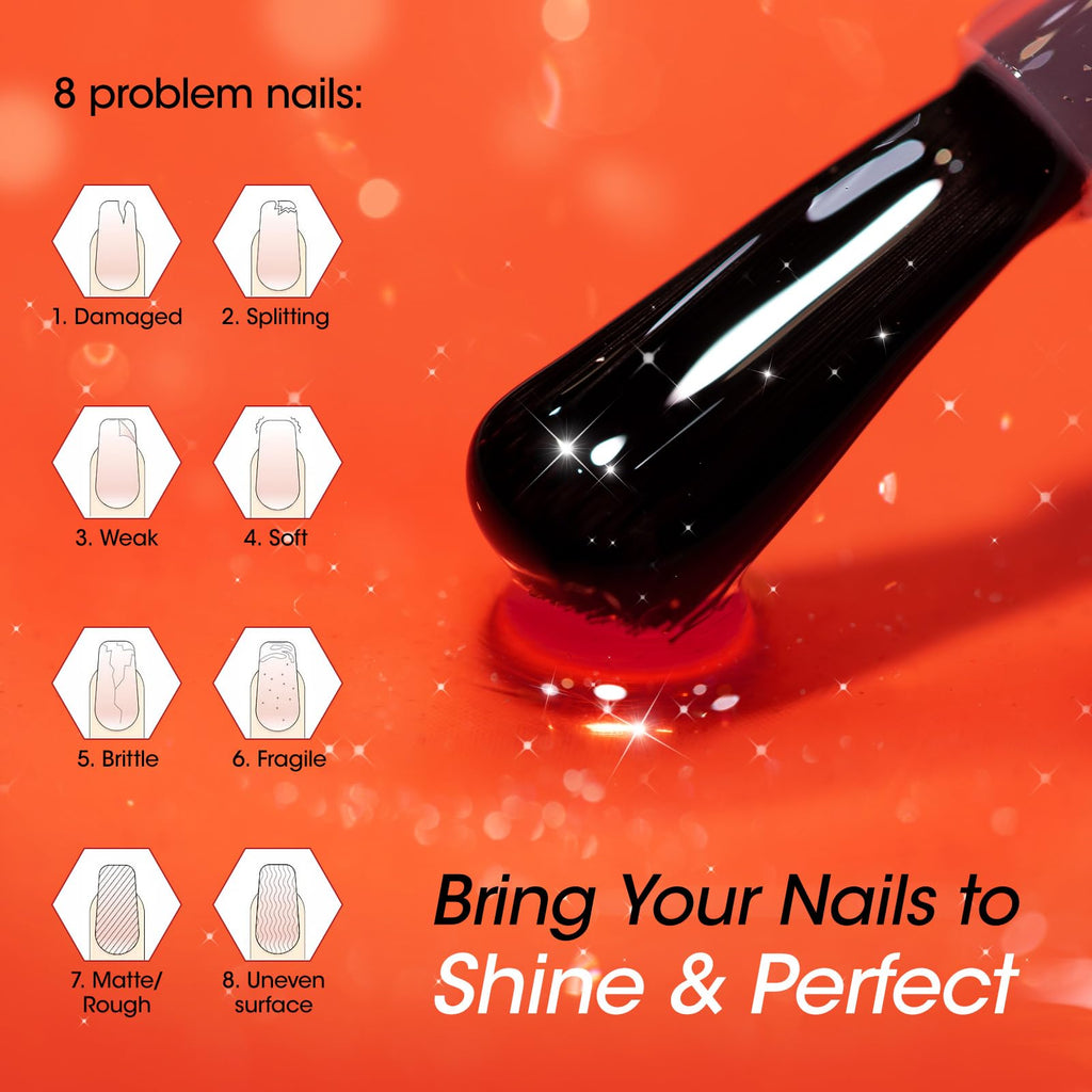GELLEN Active Glow One Step Ridge Filler Nail Polish — Rose Mirror Shine