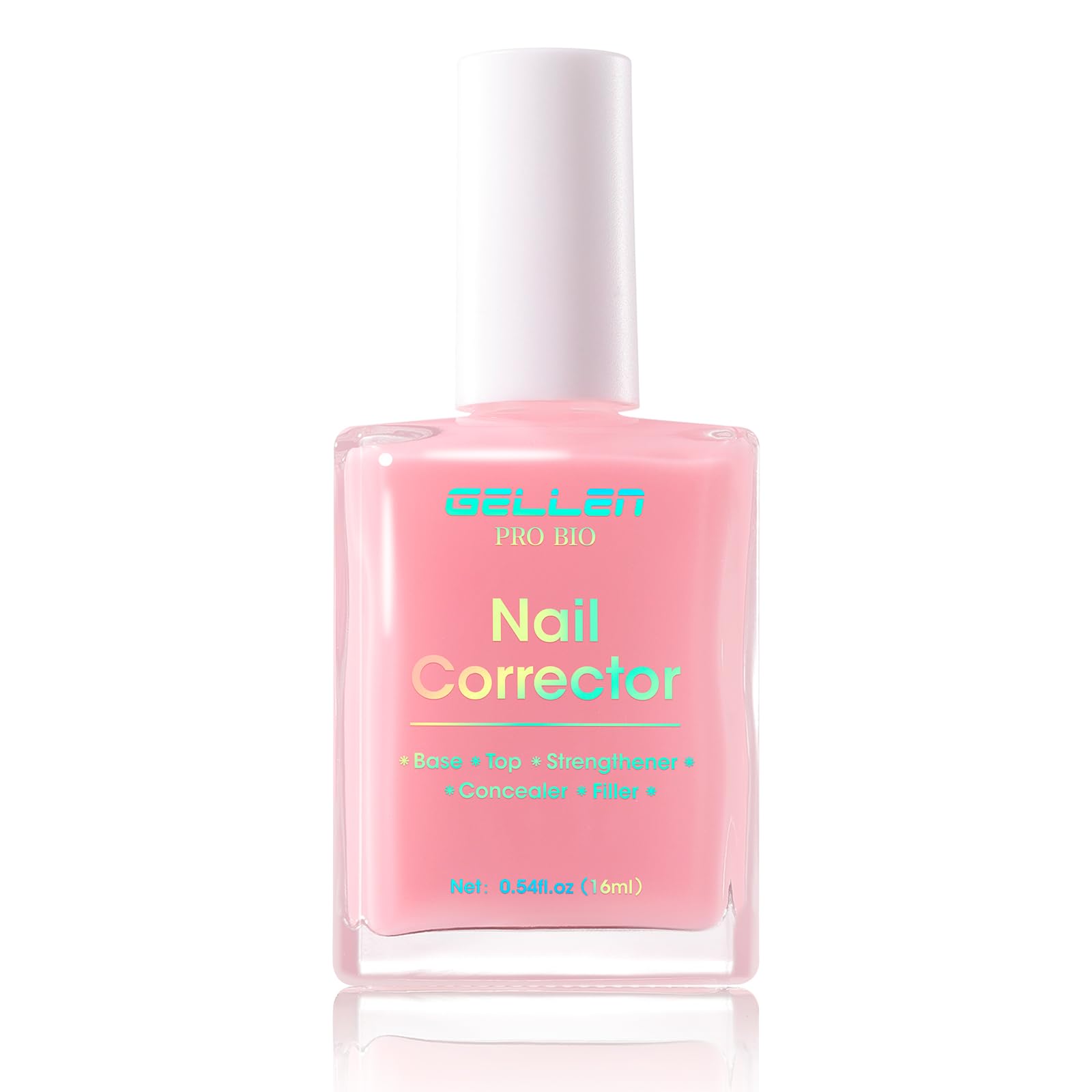 GELLEN PRO BIO 5-in-1 Nail Strengthener & Growth | Clear Pink Tint