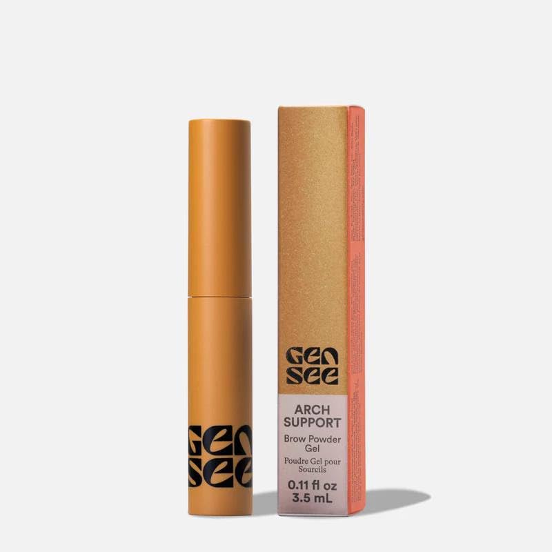 Gen See Arch Support Brow Powder Gel - Light Taupe 04 | Long-Lasting Color & Hold (Vegan & Cruelty-Free)