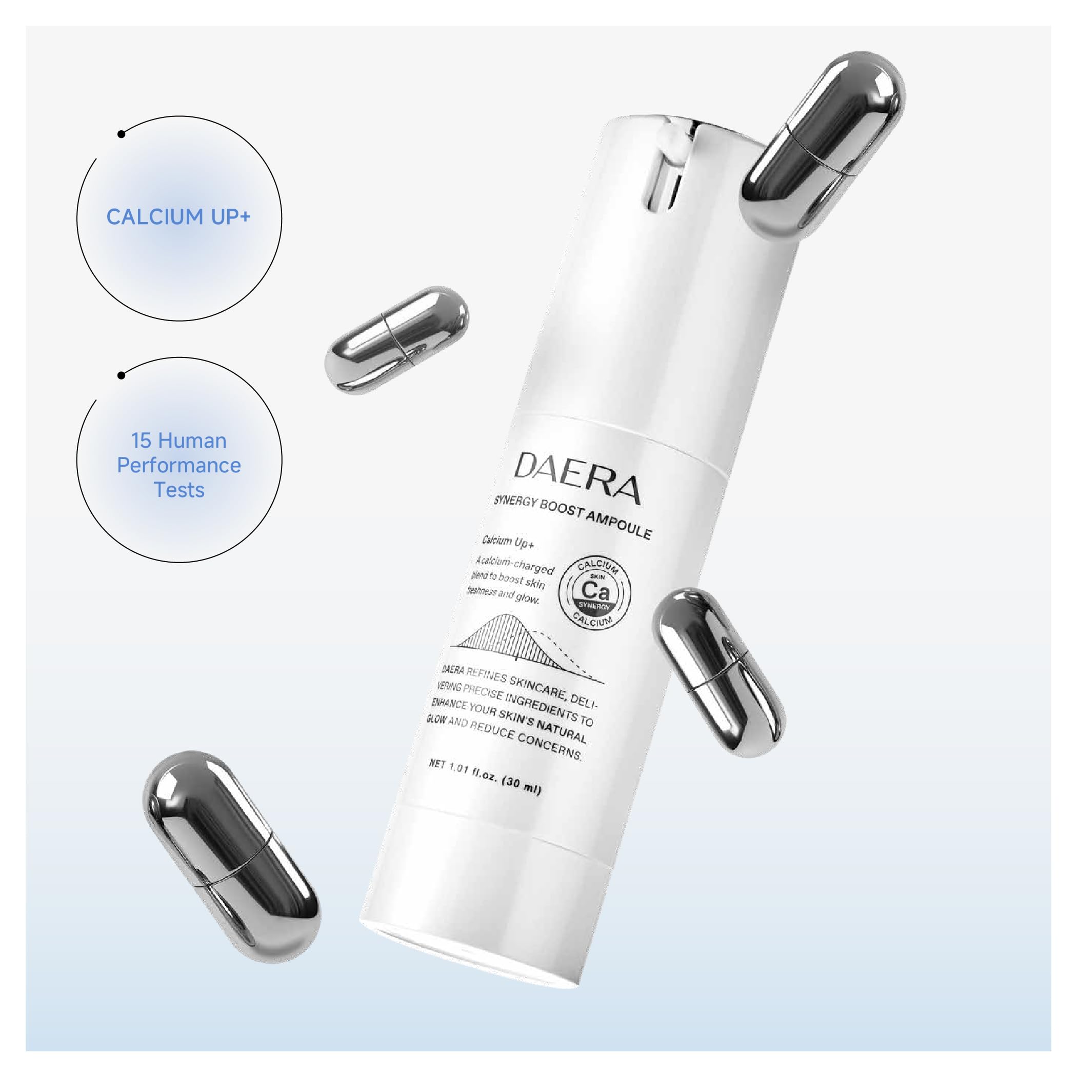 DAERA Synergy Boost Ampoule – Korean Brightening & Hydrating Serum, Dark Spot Correcting & Anti-Aging (30ml)