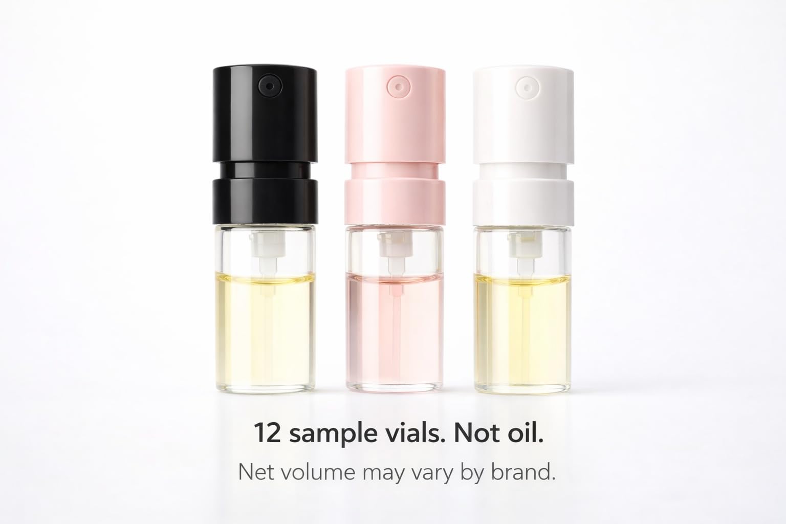 Designer Perfume Sample Set — 12 Random Vials for Women | Fragrance Discovery Kit