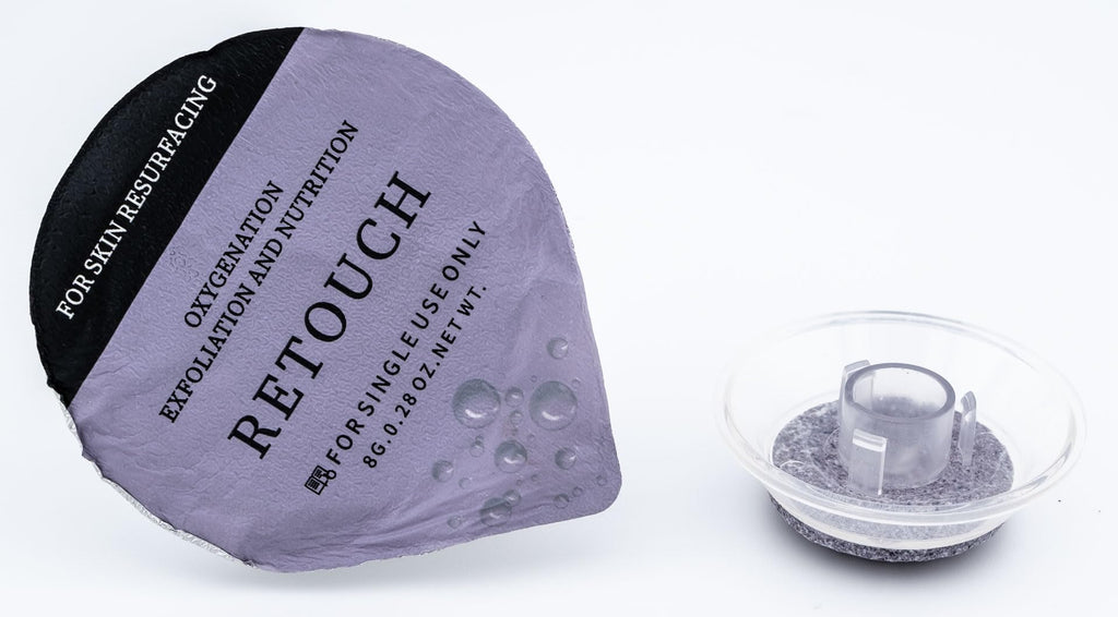 Hydrate Pods: Oxygen Facial CO2 Therapy at Home – 6 Pods + Primer Gel + Serum (New Formula, Less Foam)
