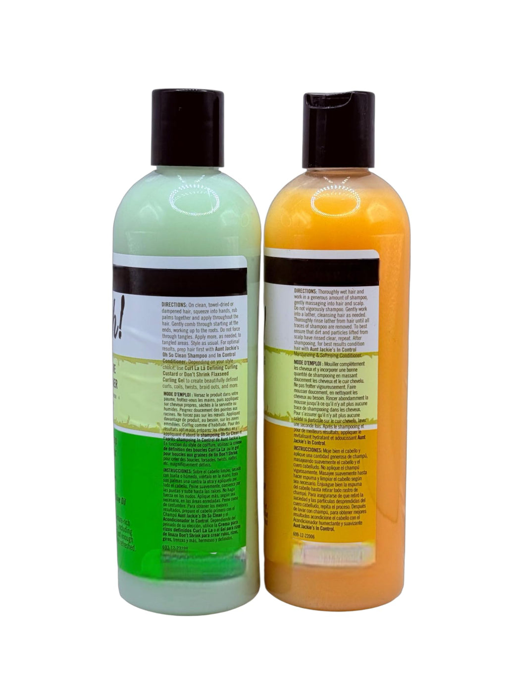 Shampoo Oh So Clean & Moisture Quench Set — Clarifying Shampoo + Leave-In Conditioner for Curly Hair