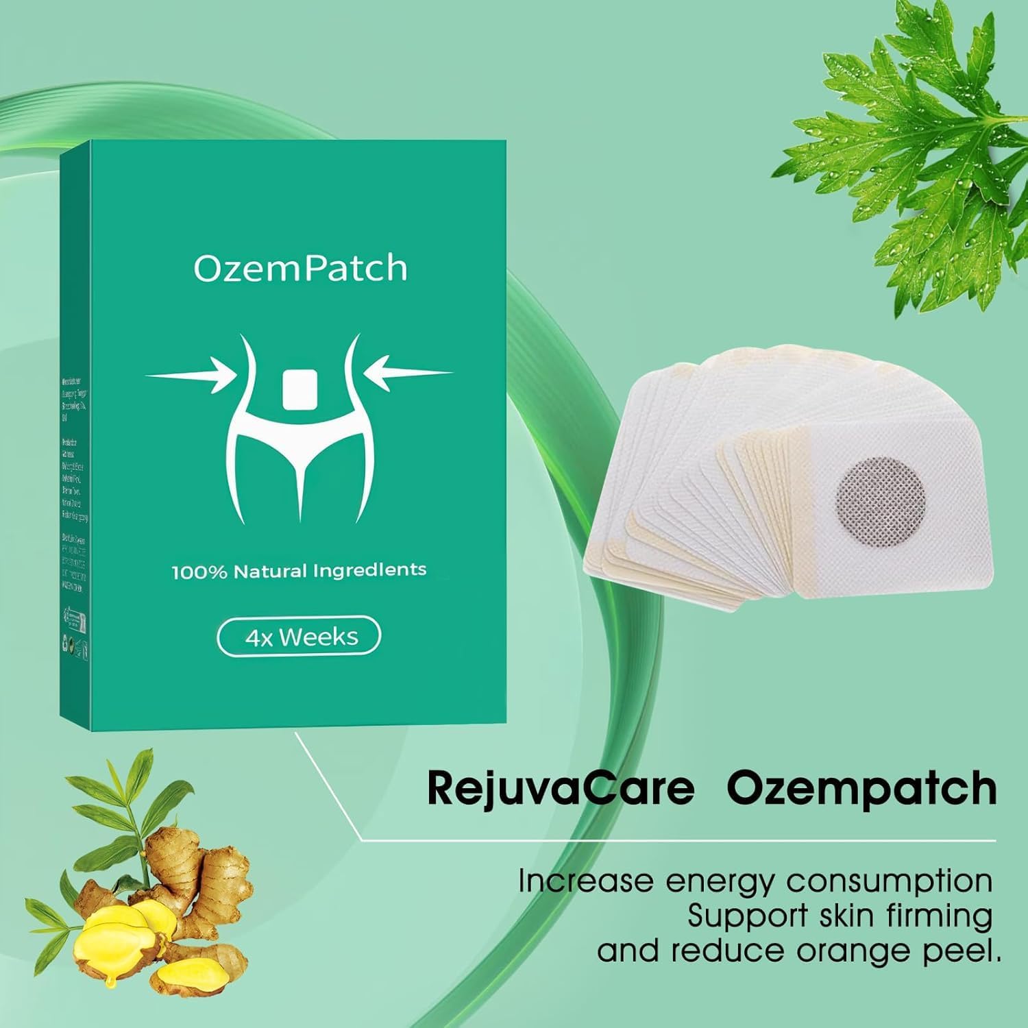 Generic RejuvaCare Ozempatch for Women – Natural, Mild Body Patch (60 pcs)
