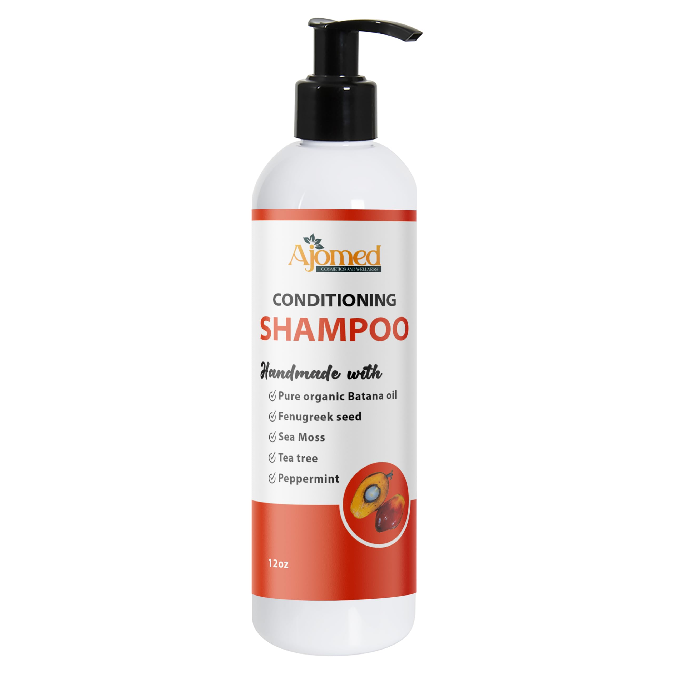 Handmade Hair Shampoo & Conditioner Set with Batana Oil & Sea Moss