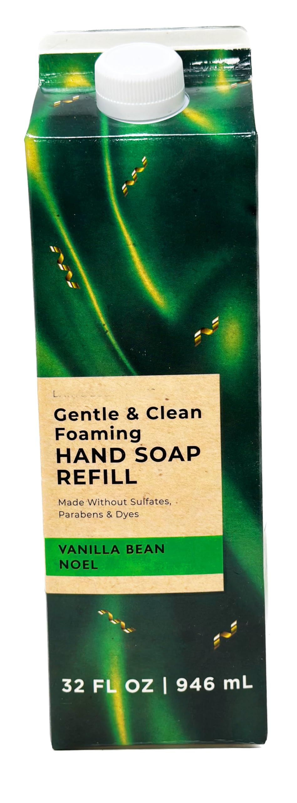Generic Vanilla Bean Noel Hand Soap Refill XL 32 oz — Fits Bath & Body Gentle Foaming Bottles