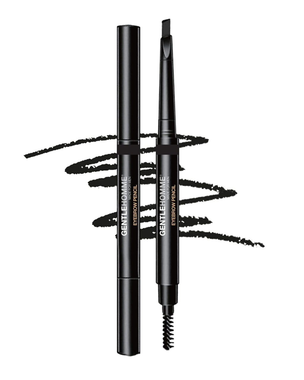 Gentlehomme Men's 2-in-1 Eyebrow Brush & Pencil | Shape, Define & Fill
