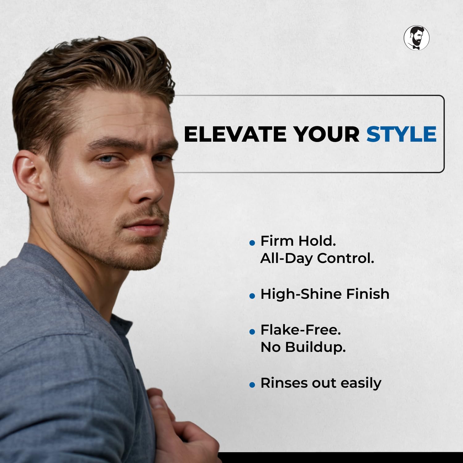 Gentlemen Republic Oceano Hair Gel 32oz — Strong Hold, High Shine, Alcohol-Free