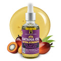GEO BOUNTY 100% Natural Honduras Batana Oil Extra Strength – Hair Growth Support & Damaged Hair Repair | Made in USA 1.7 oz