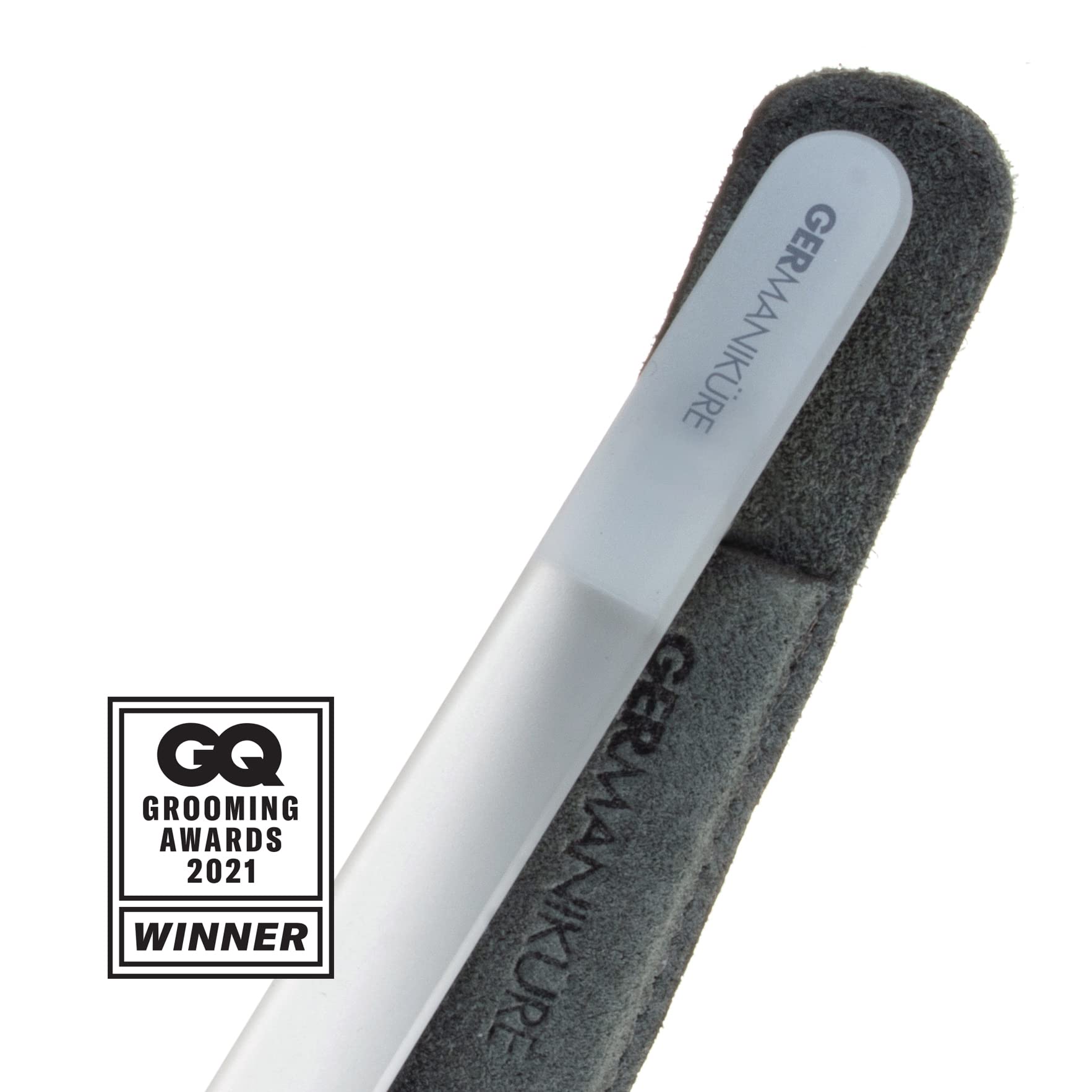 GERMANIKURE Nail Clipper & Glass Nail File Set – Solingen Germany | FINOX Stainless Steel
