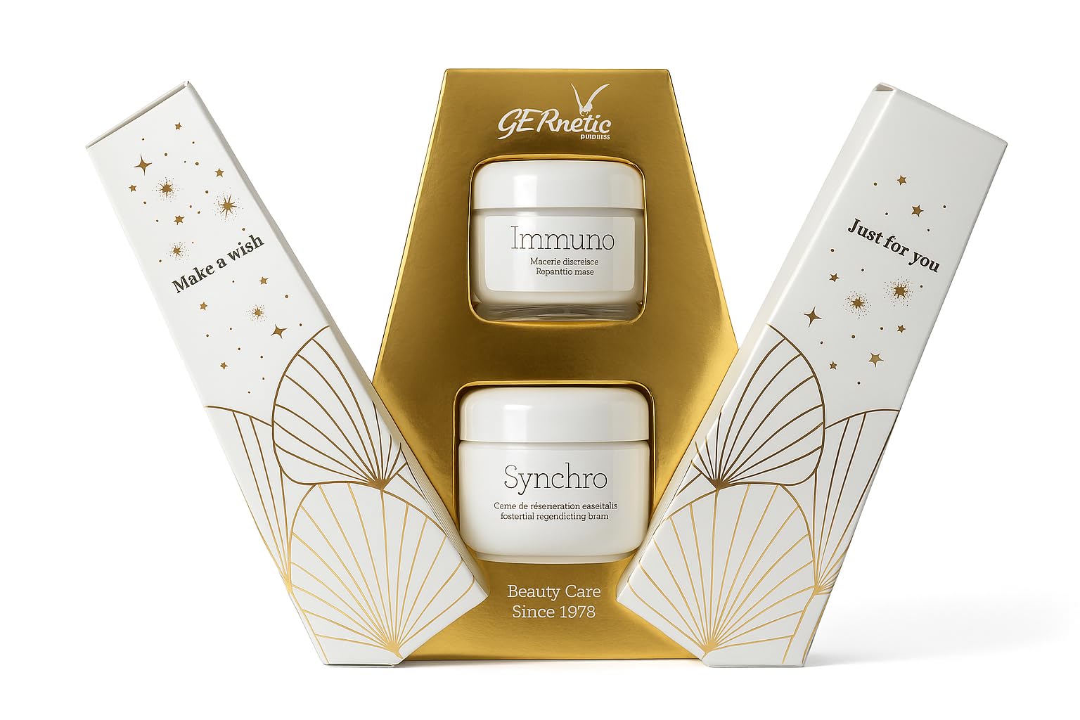Gernetic Synchro Cream Regulating Face Care 50 ml + Gernetic Immuno Restructuring Face Mask 30 ml