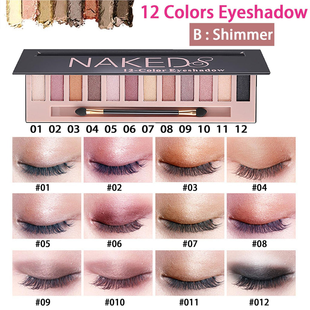 Geyomi All-in-One Makeup Kit — 12 Colors, Full Face Set