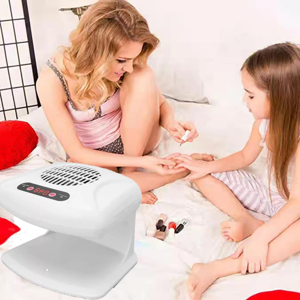 GGAIFbp Nail Dryer 300W 2-in-1 with Auto Sensor – Hot & Cold Air for Salon and Home