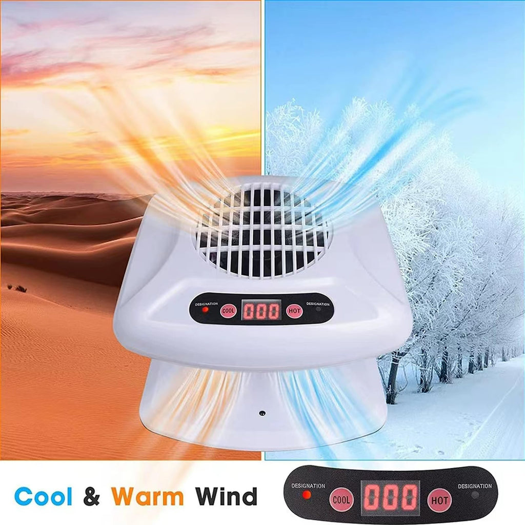 GGAIFbp Nail Dryer 300W 2-in-1 with Auto Sensor – Hot & Cold Air for Salon and Home